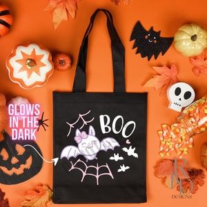 Kids glow in the dark Halloween Bag, Trick or Treat Bag
